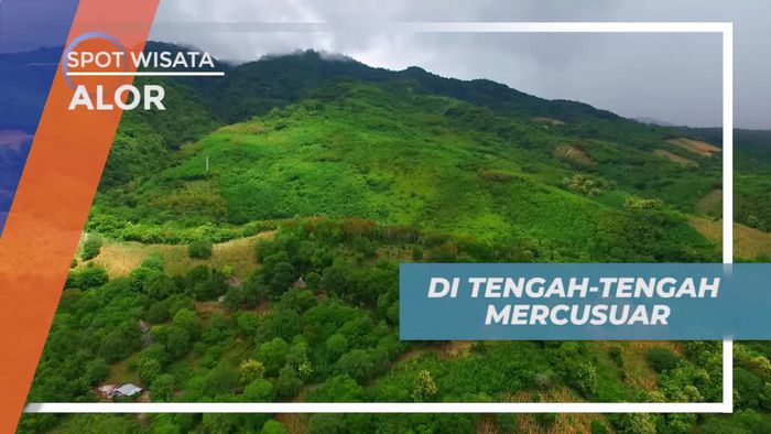 Merasakan Terpaan Angin Kencang di Ketinggian 10 Meter, Mercusuar Pulau Alor