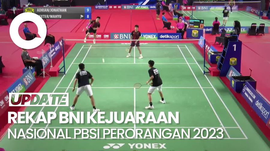 Kilas Balik BNI Kejuaraan Nasional PBSI Perorangan 2023