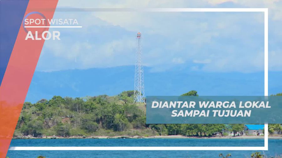 Menempuh 3 Jam Perjalanan Diantar Warga Lokal Sampai Tujuan, Pulau Alor