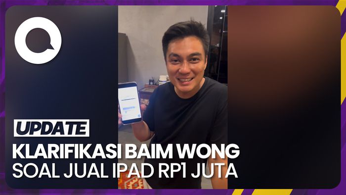 Baim Wong Buka Suara Soal Rencana Jual iPad Murah