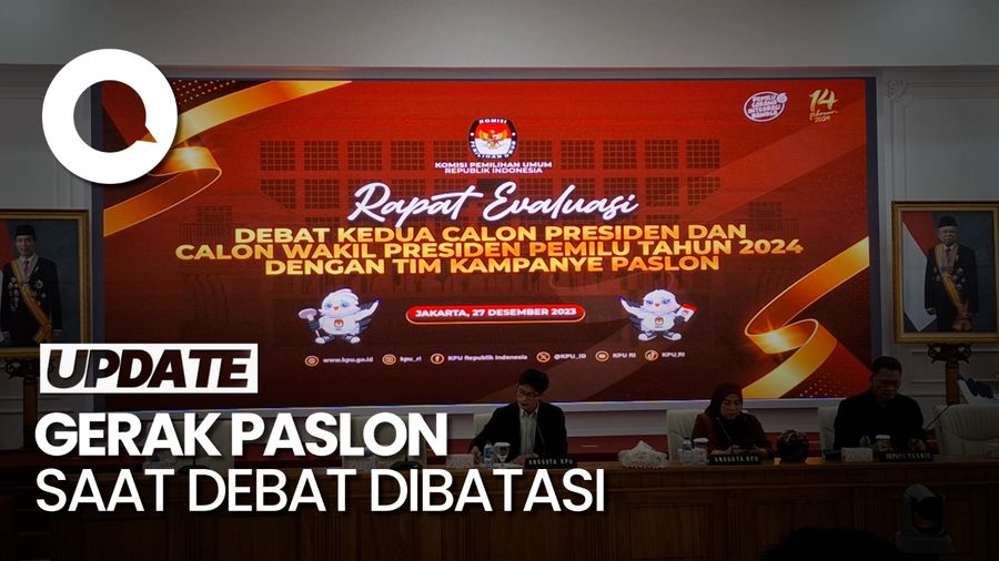 KPU Bakal Batasi Gerak Capres-Cawapres Saat Debat, 1 Podium 1 Mic