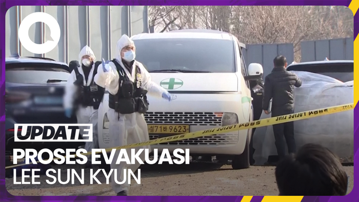 Momen Evakuasi Jenazah Lee Sun Kyun