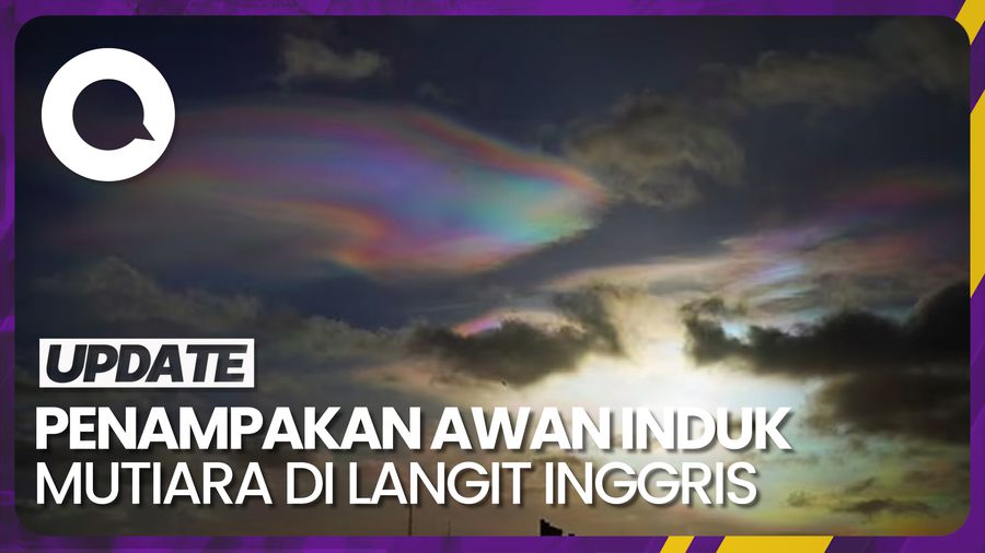 Pemandangan Aneh Tapi Menakjubkan Muncul di Langit Inggris