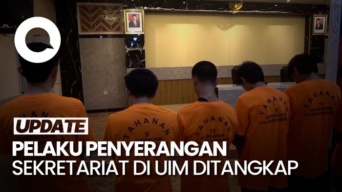 Tampang 16 Pelaku Penyerangan Sekretariat Mahasiswa di UIM Makassar