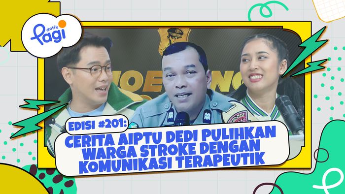 Cerita Aiptu Dedi Pulihkan Warga Stroke dengan Komunikasi Terapeutik