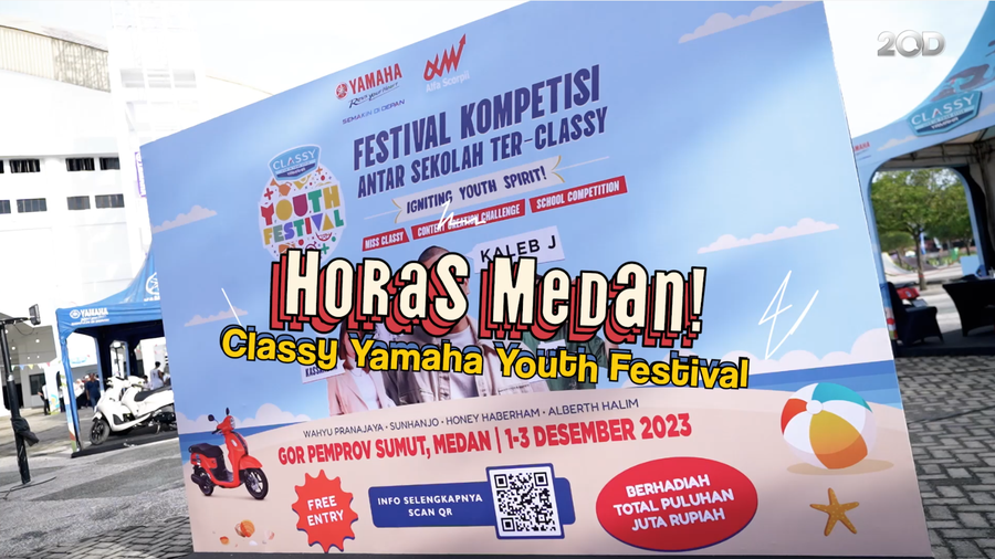 Intip Keseruan Yamaha Youth Festival di Medan Ini!