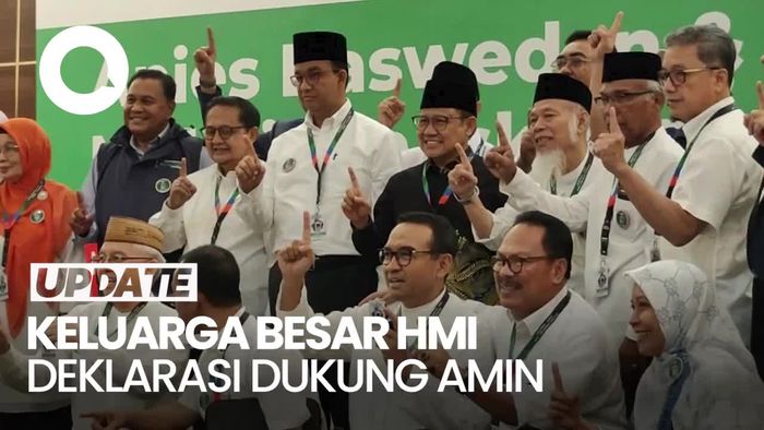 Keluarga Besar HMI Deklarasi Dukung Anies-Cak Imin di Pilpres 2024