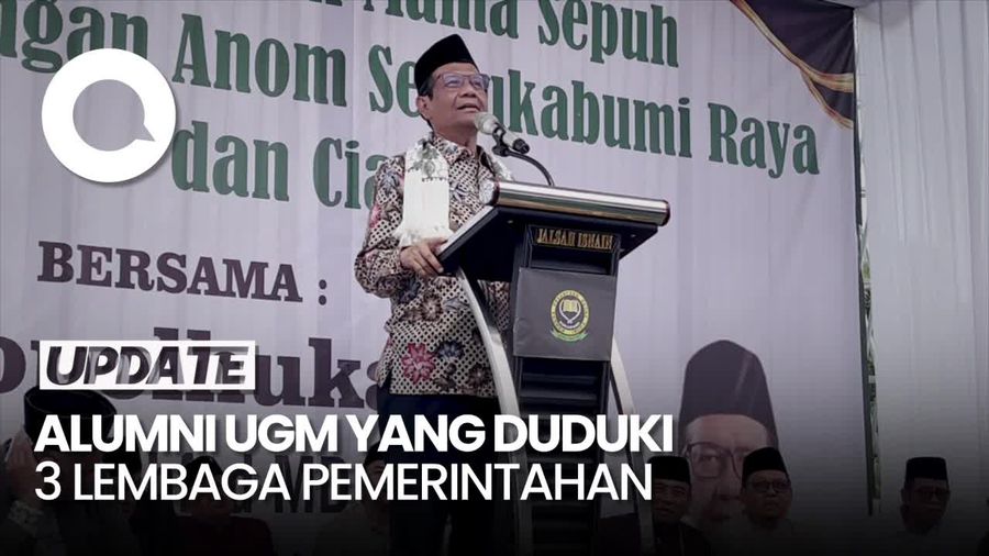 Cerita Mahfud Pernah Duduki 3 Lembaga Pemerintahan