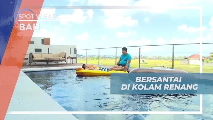 Sensasi Segar Berenang di Kolam Penginapan Bali