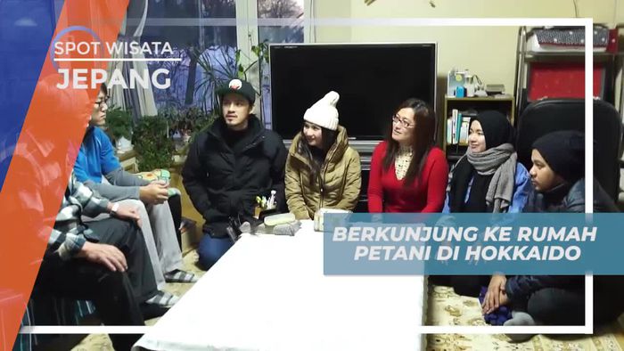 Mendapat Jamuan Hangat dari Warga Hokaido, Jepang