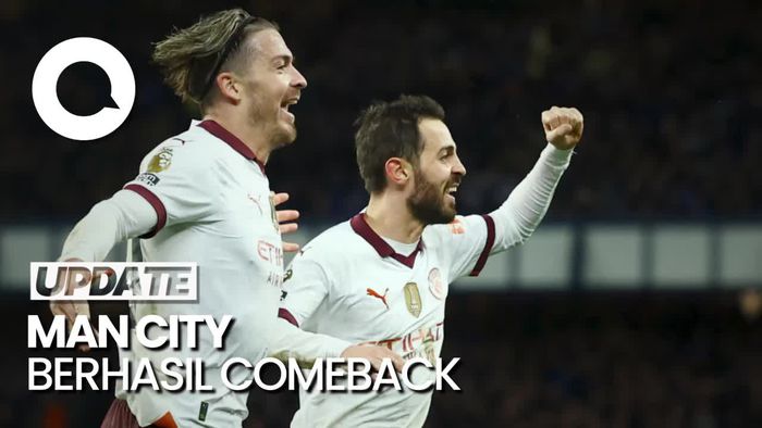 Man City Vs Everton: The Citizens Menang 3-1