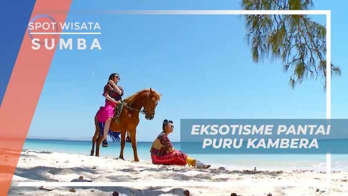 Menikmati Hamparan Pasir Putih dan Semilirnya Angin pantai Puru Kambera, Sumba 
