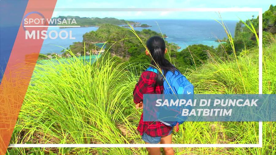Tiba di Puncak Batbitim, Disambut Keindahan Alam Misool