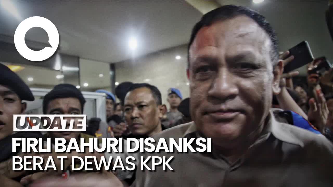 Sederet Pelanggaran Etik Firli Bahuri Berujung Disanksi Berat Dewas KPK