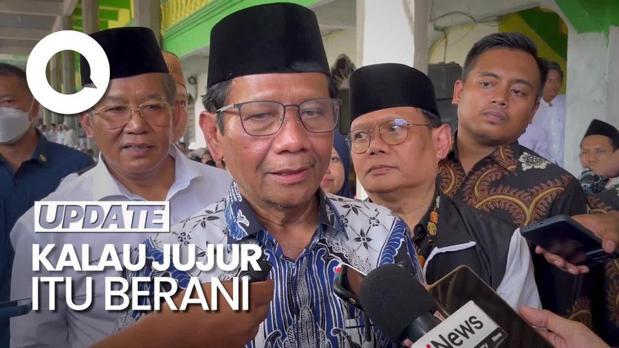Mahfud Md: Orang Bersih dan Jujur Itu Tidak Akan Pernah Takut