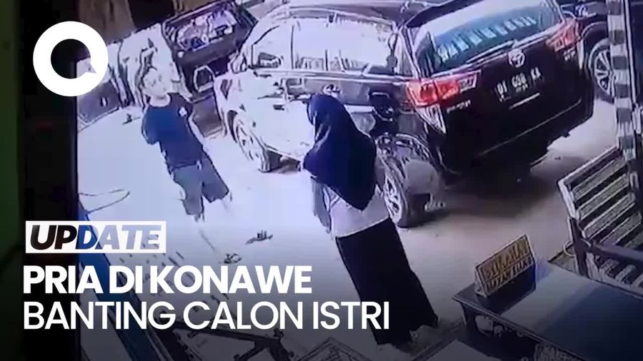 Momen Pria Konawe Banting Calon Istri Gegara Urusan Baju Lamaran
