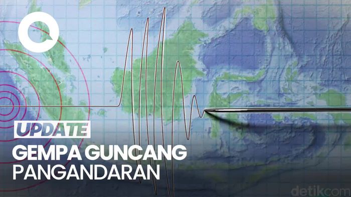 Gempa M 5,5 Guncang Pangandaran Jawa Barat