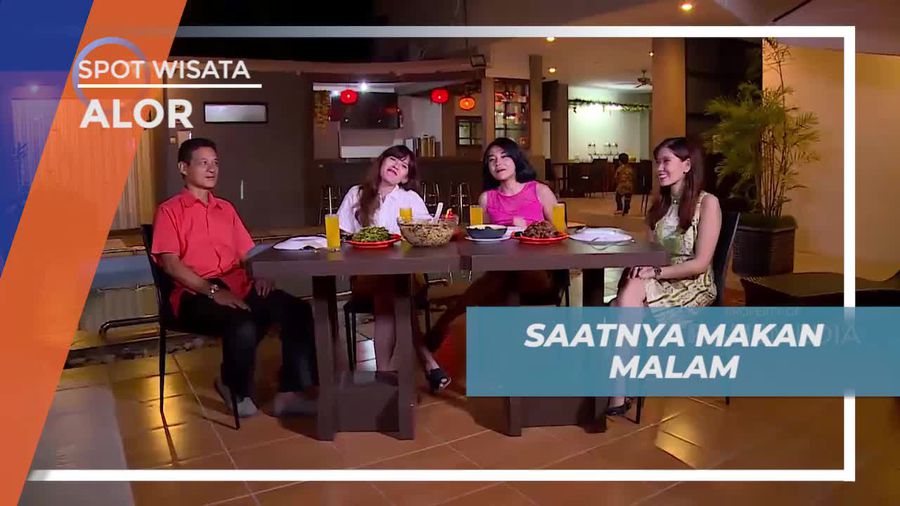 Menikmati Jamuan Makan Malam di Hotel Mewah, Alor