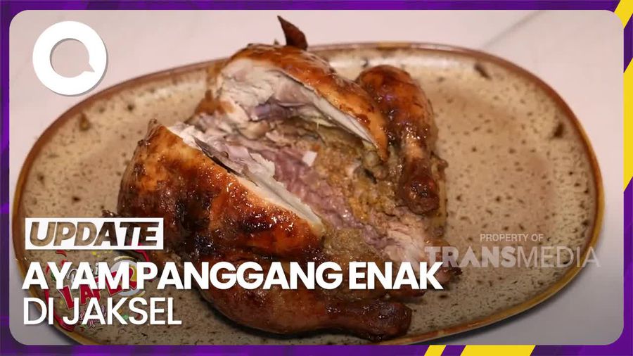 Bikin Laper: Gurih Empuk Ayam Panggang dengan Nasi Biru