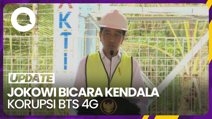 Jokowi Bicara Kendala Korupsi di Tengah Proyek BTS 4G