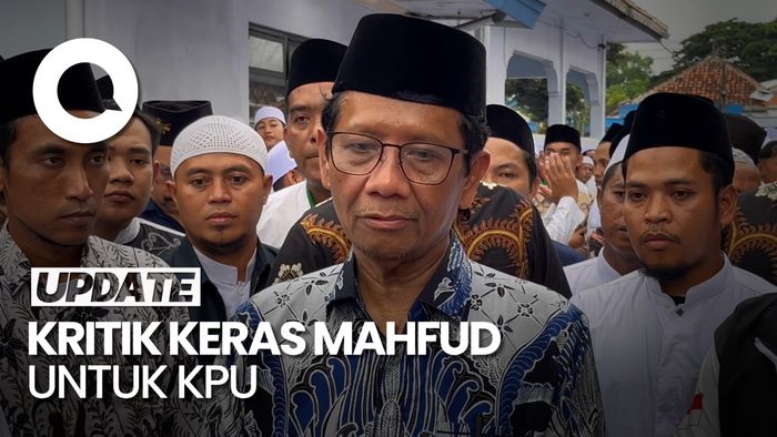 Kritik Keras Mahfud ke KPU: Berkali-kali Ceroboh, Tak Pernah Perbaiki