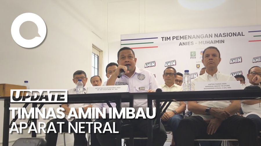 Pesan Timnas AMIN ke Aparat: Jangan Bermain untuk Kepentingan Politik