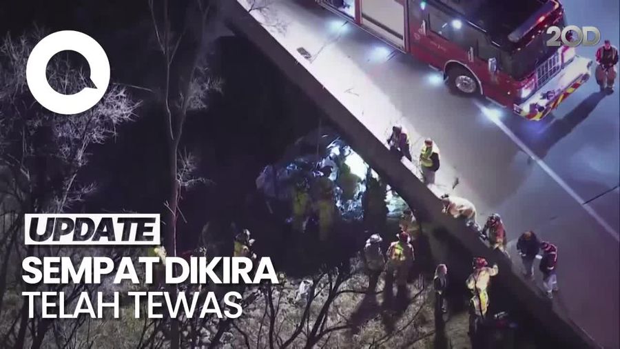 Terjebak 6 Hari di Truk yang Terguling, Sopir Pikap di AS Selamat!