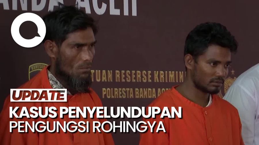 Lagi! 2 Pelaku Penyelundupan Pengungsi Rohingnya ke Indonesia Dibekuk