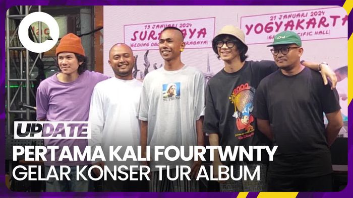 Alasan Fourtwnty Akhirnya Gelar Konser Tur Album di Tahun Ke-14