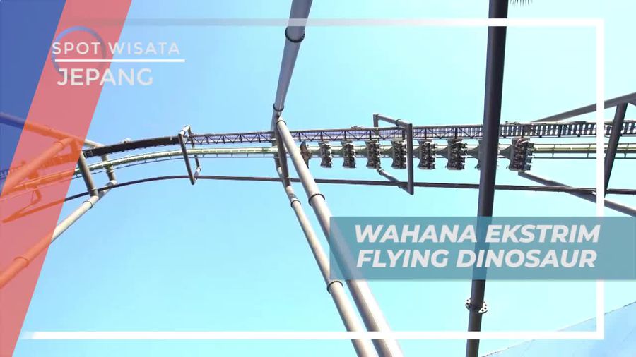 Flying Dinosaur, Wahana Ekstrim di Universal Studio Jepang