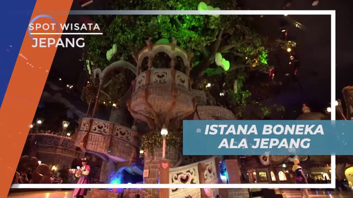 Bertemu Tokoh-tokoh Lucu Dengan Boat Ride di Sanrio Puroland Tokyo Jepang 
