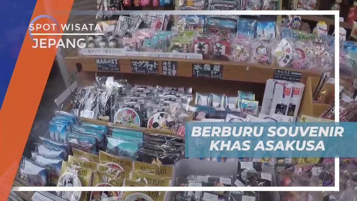 Berkeliling Asakusa Untuk Berburu Souvenir Khas, Jepang