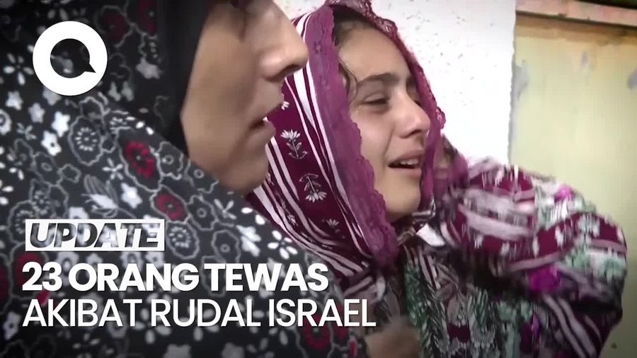 Rudal Israel Hantam Tempat Tinggal di Rafah, 23 Orang Tewas