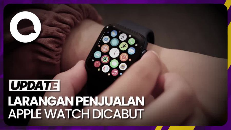 Sempat Dilarang, Apple Watch Kembali Lanjutkan Penjualan di AS