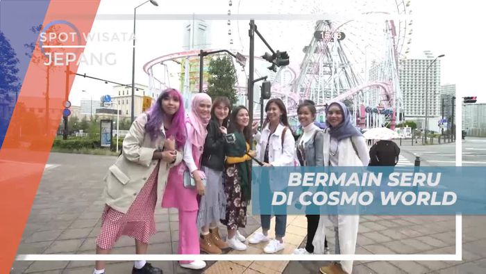 Cosmo World Jepang, Destinasi Wisata Dengan Aneka Wahana Seru