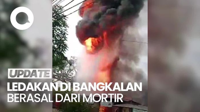 Kondisi Terkini di Lokasi Ledakan Maut Bangkalan