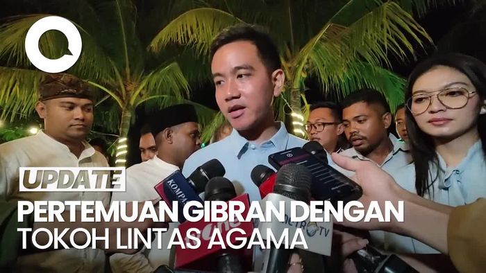 Bertemu Tokoh Lintas Agama, Gibran Dapat Pesan soal Pemerataan Pembangunan