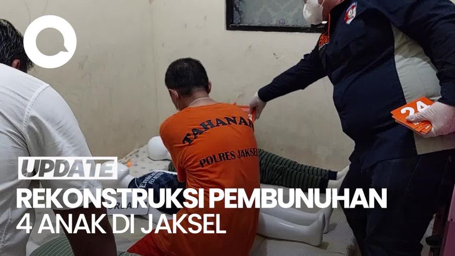Detik-detik Panca Bunuh 4 Anak Kandungnya
