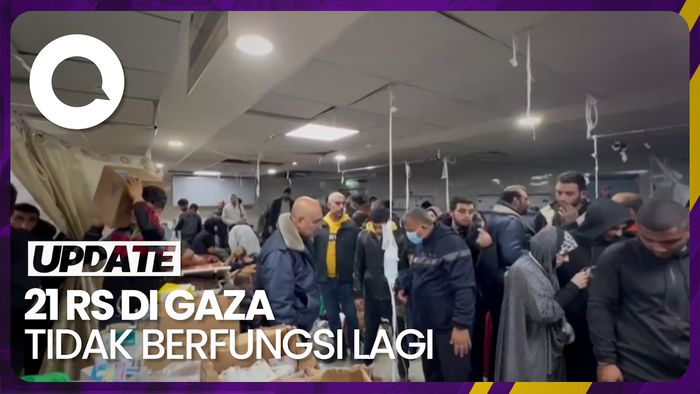 Laporan Terbaru WHO Soal Jumlah RS di Gaza yang Kolaps