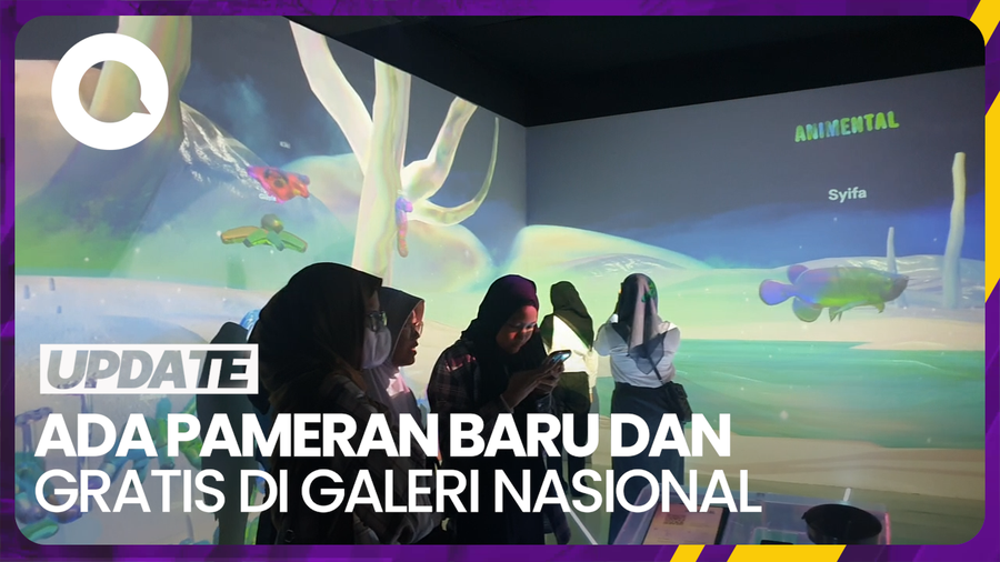 Menikmati Libur Tahun Baru di Galeri Nasional