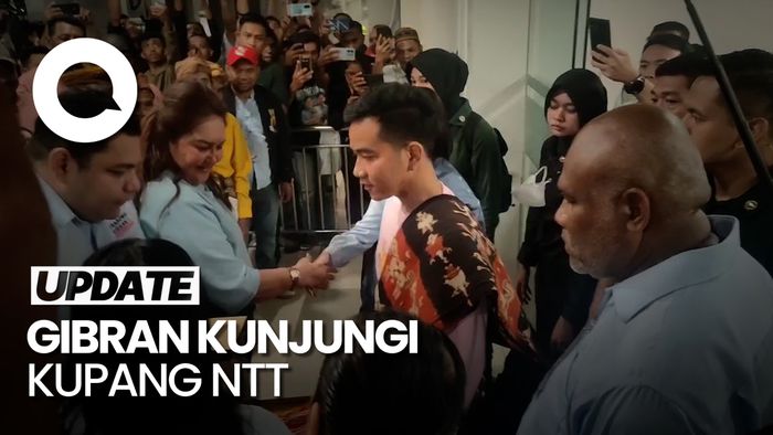 Momen Gibran Disambut Ribuan Relawan Bermotor di NTT