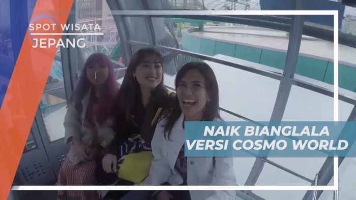 Naik Bianglala Menikmati Keindahan Kota Yokohama Dari Ketinggian, Jepang