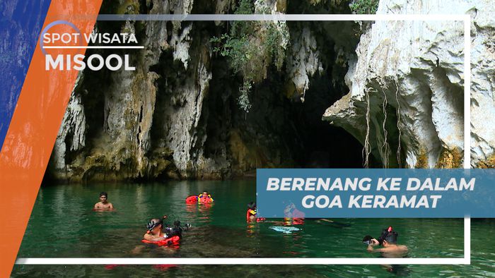 Berenang Menjelajahi Kemegahan Goa Keramat Kepulauan Misool