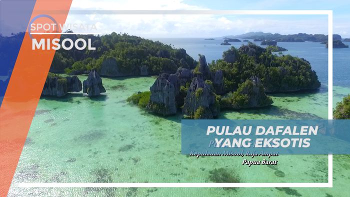 Pulau Dafalen, Mengunjungi Pesona Keindahan Batu Kars yang Berjejer, Misool