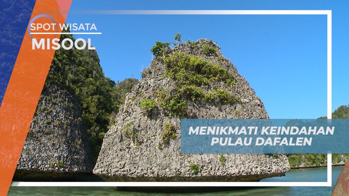 Menikmati Pesona Keindahan Gugusan Batuan Kars yang Menjadi Ikon Raja Ampat, Misool