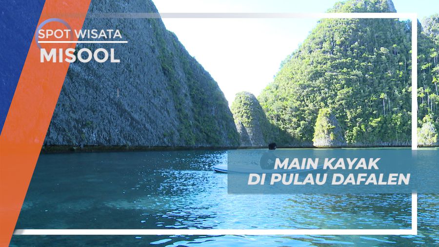 Menikmati Kecantikan Alam Pulau Dafalen sambil Main Kayak, Misool