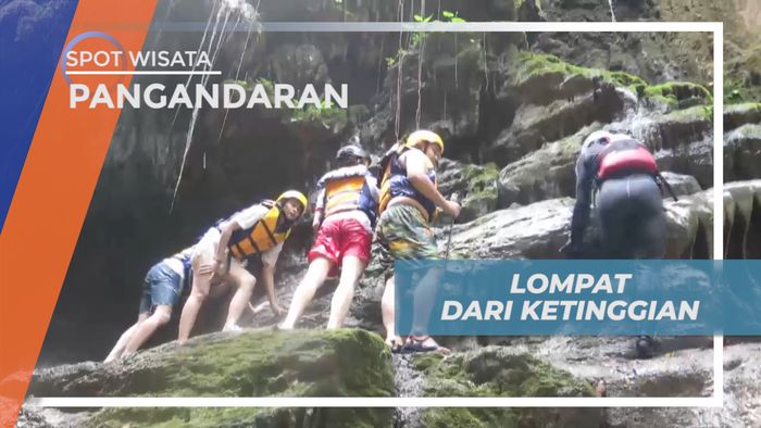 Uji Nyali, Melompat ke Green Canyon dari Ketinggian, Pangandaran