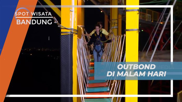 Outbound Menantang di Malam Hari, DDieuland Bandung