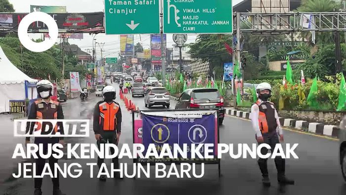 Polisi: 28 Ribu Kendaraan Menuju Kawasan Puncak Hari Ini