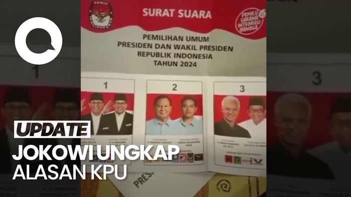Surat Suara di Taipei Dikirim Duluan, Jokowi: Kantor Pos di Sana Tutup Agak Lama